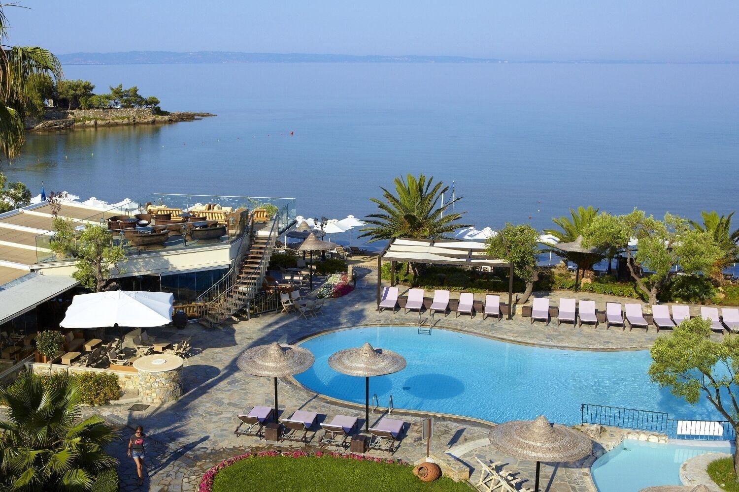Anthemus Sea Beach Hotel And Spa Elia Nikitis Exteriér fotografie