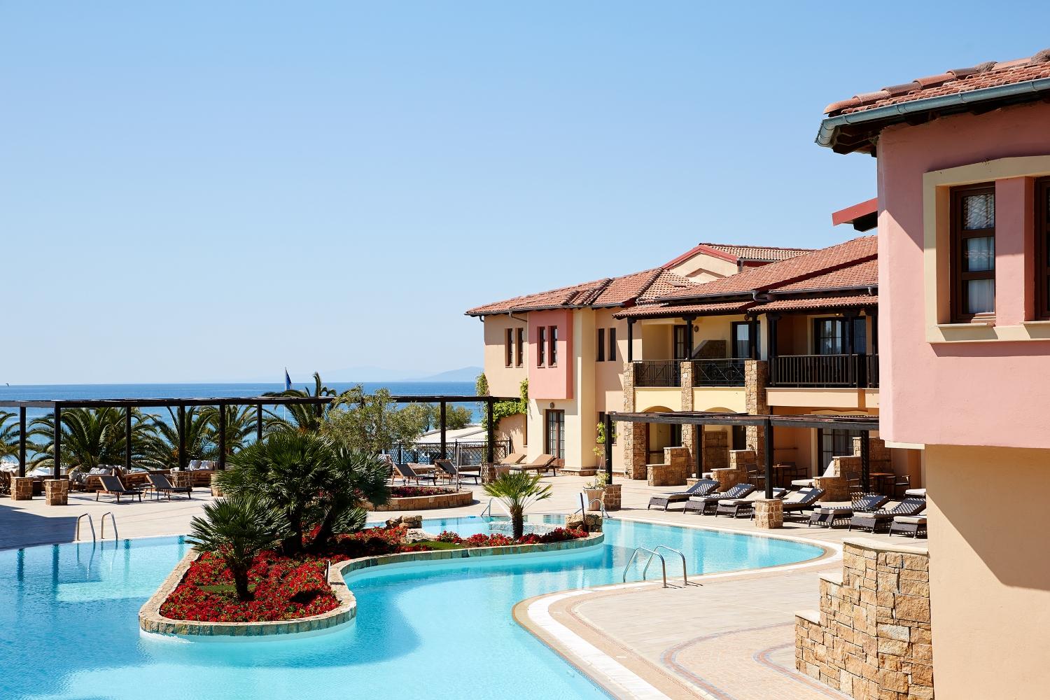 Anthemus Sea Beach Hotel And Spa Elia Nikitis Exteriér fotografie